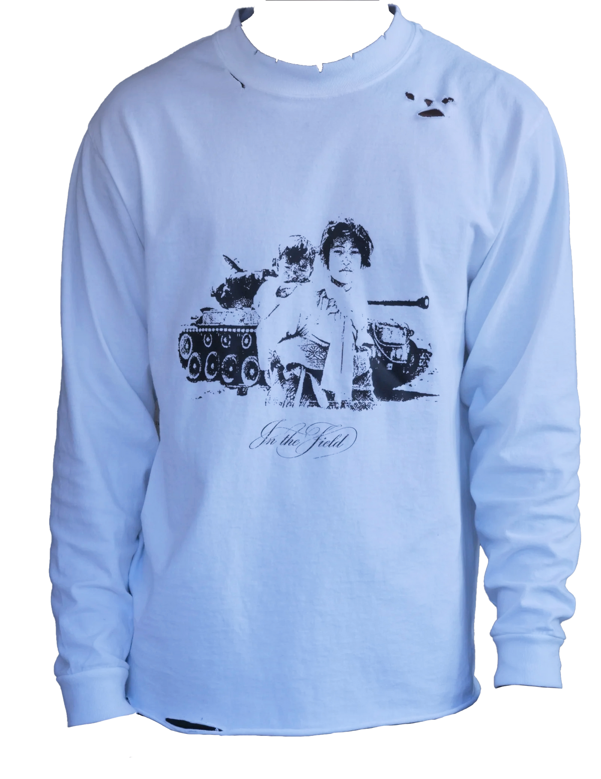 “by any means” long sleeve